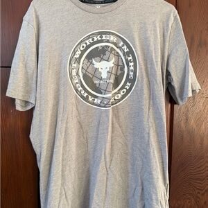 Under Armour Gray Project Rock Men's Tee